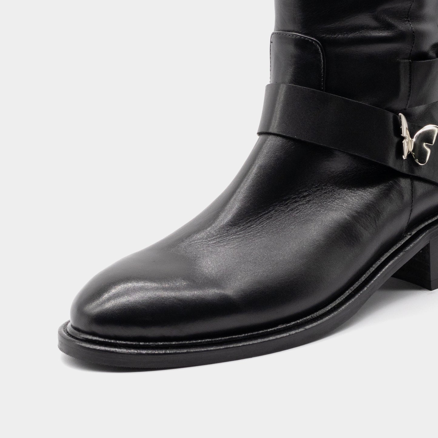 MAGZA crne lakovane ženske čizme