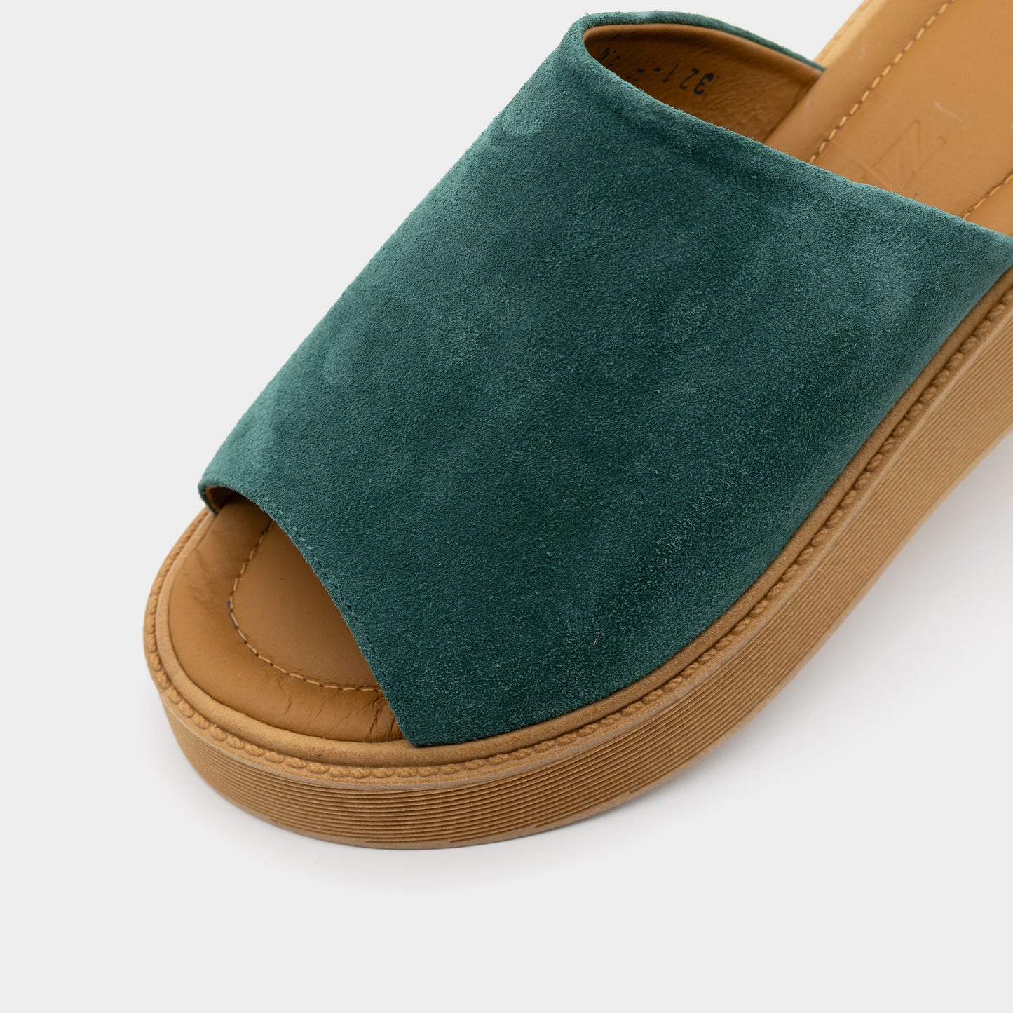 ZIGGY zelene ženske papuče