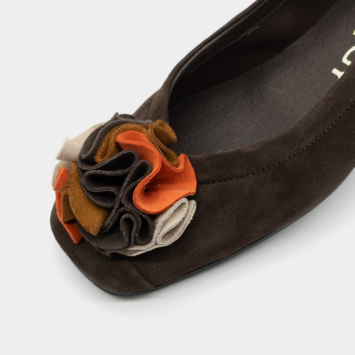 ZIGGY smeđe ženske baletanke