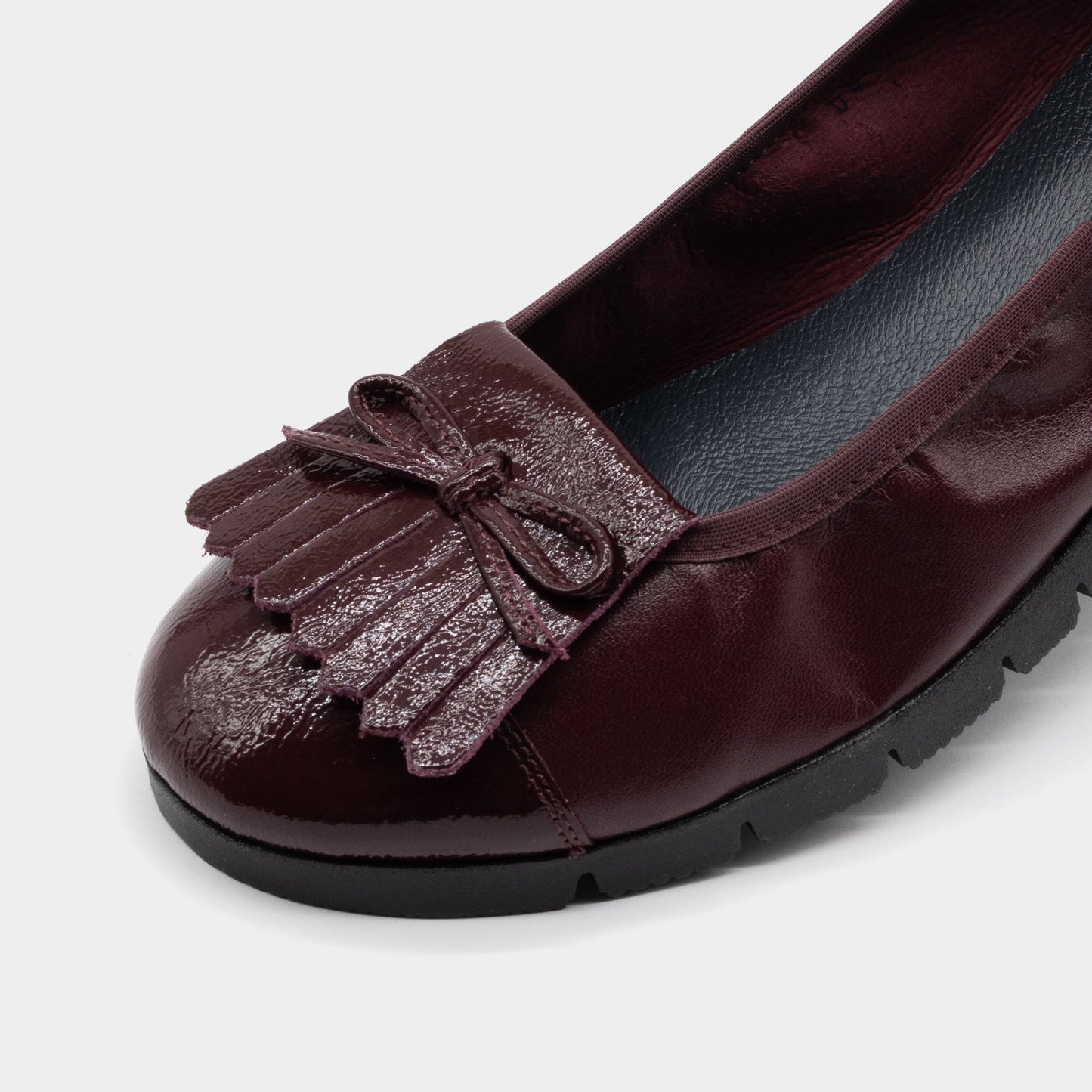 ZIGGY bordo ženske baletanke