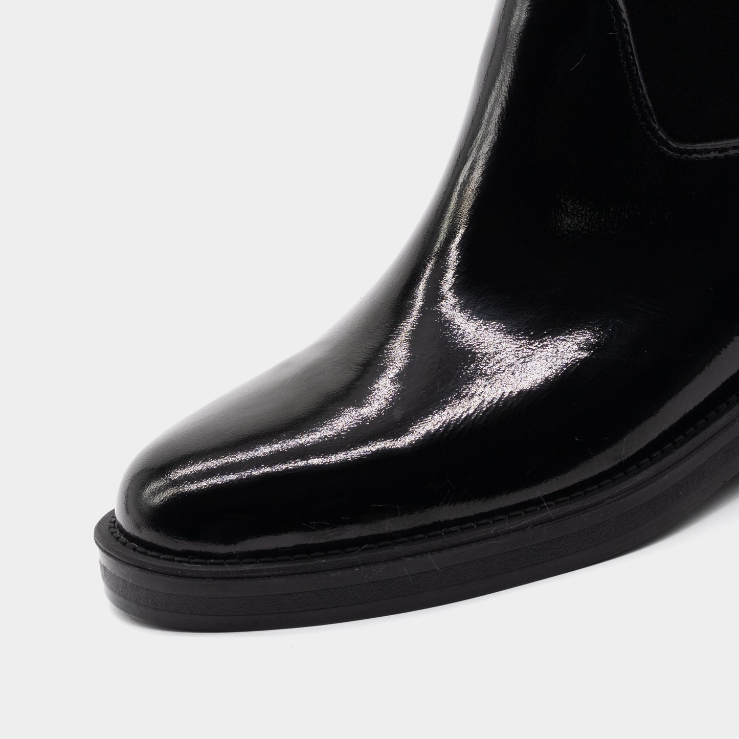 MAGZA crne lakovane ženske čizme