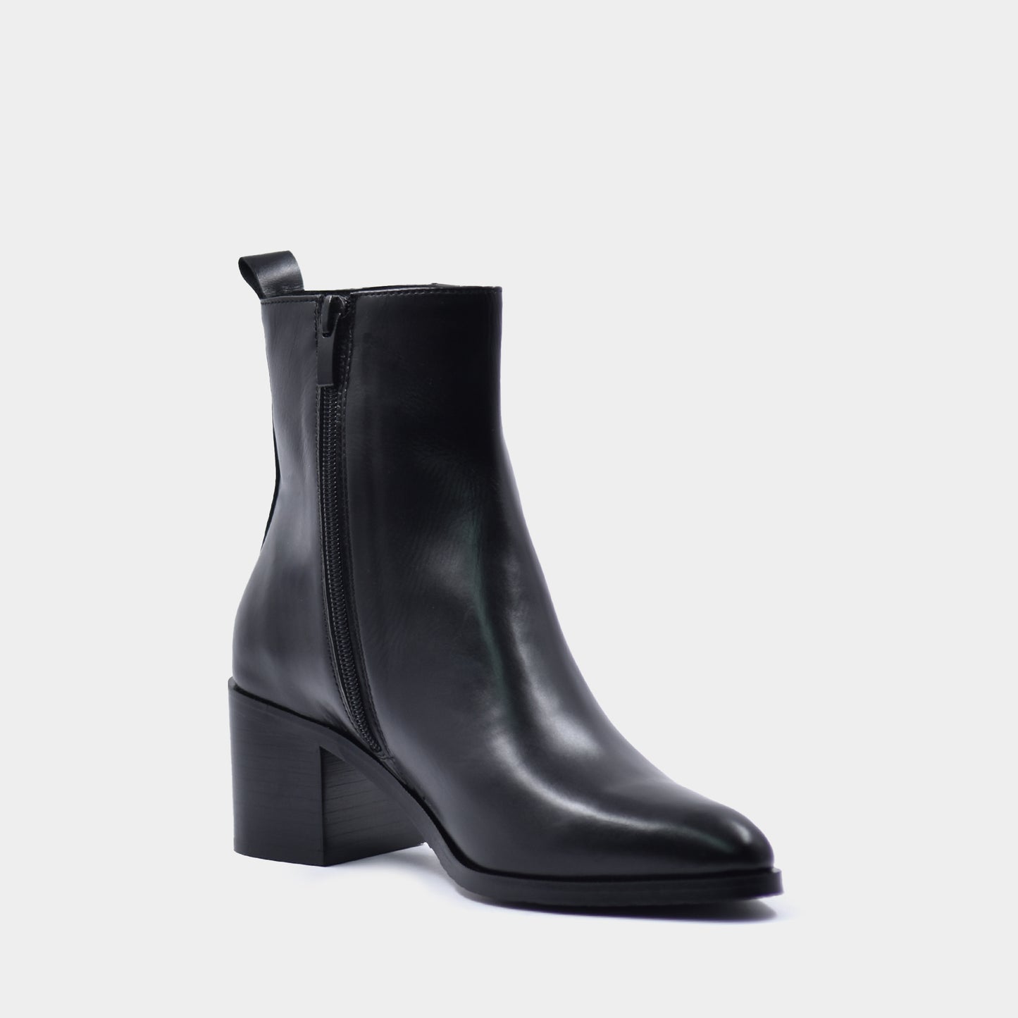 ZIGGY crne ženske gležnjače