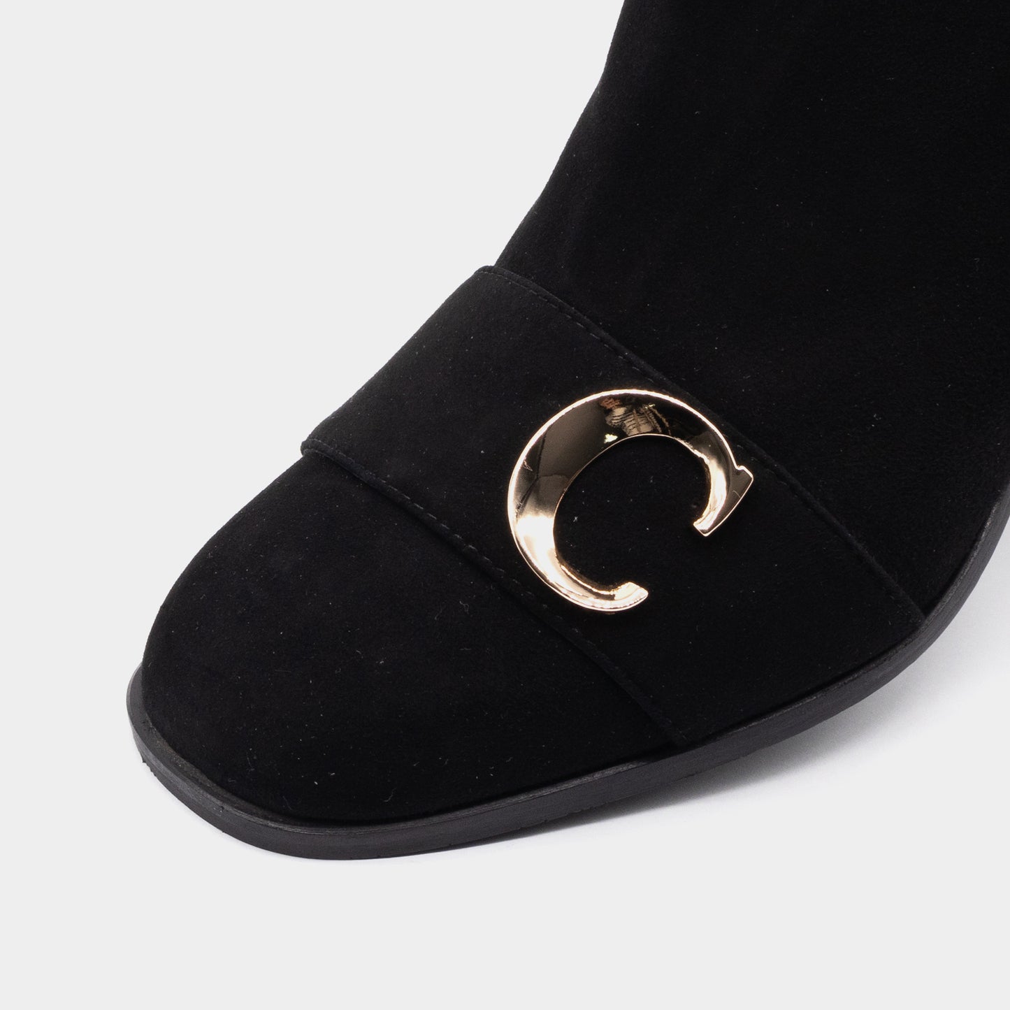 POLETTO crne ženske gležnjače