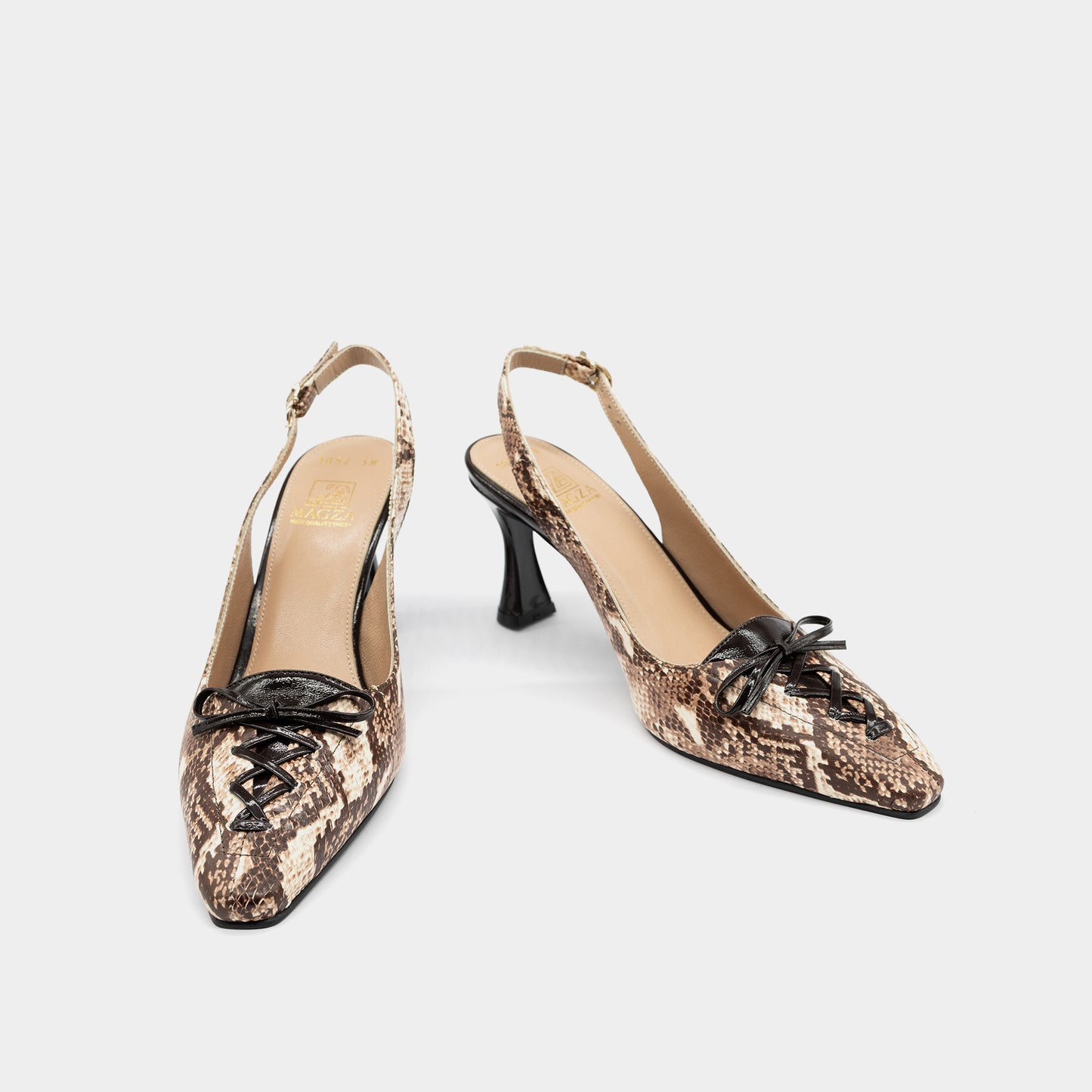 MAGZA leopard ženske sandale