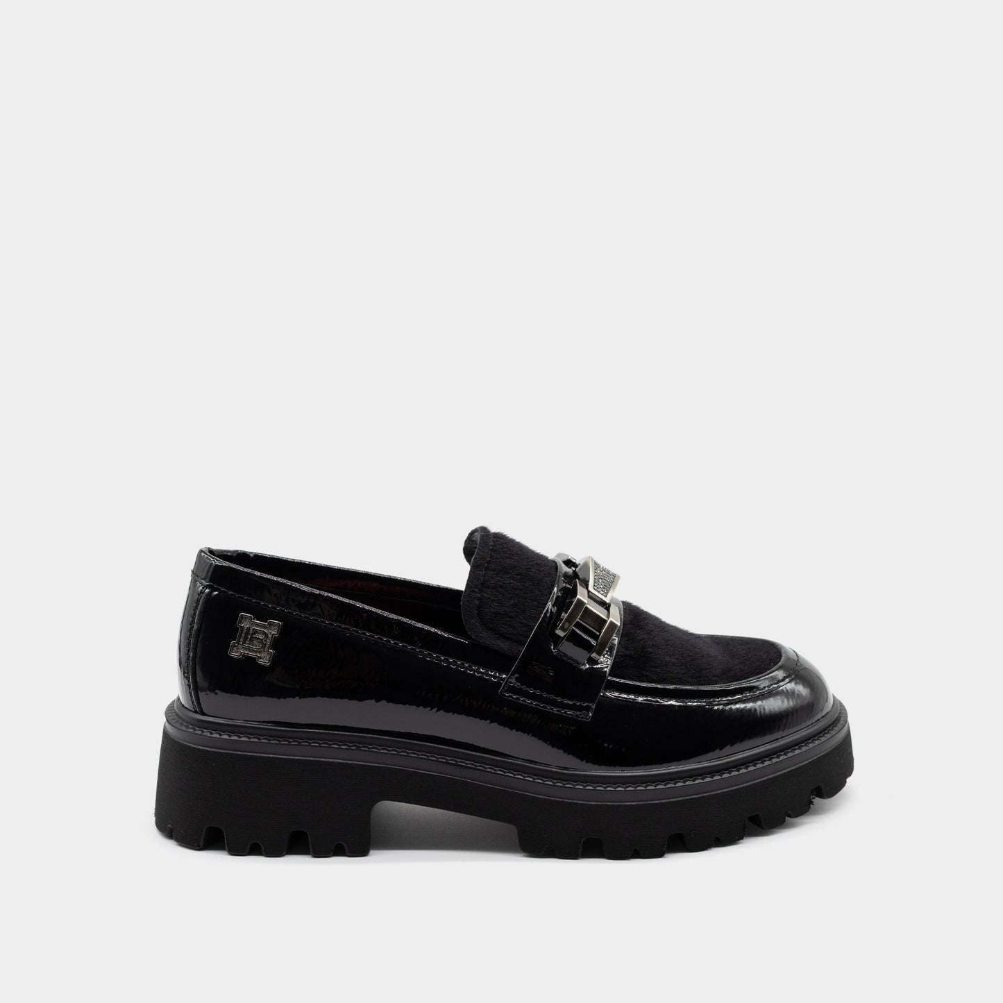 LAURA BIAGIOTTI crne lakovane ženske cipele