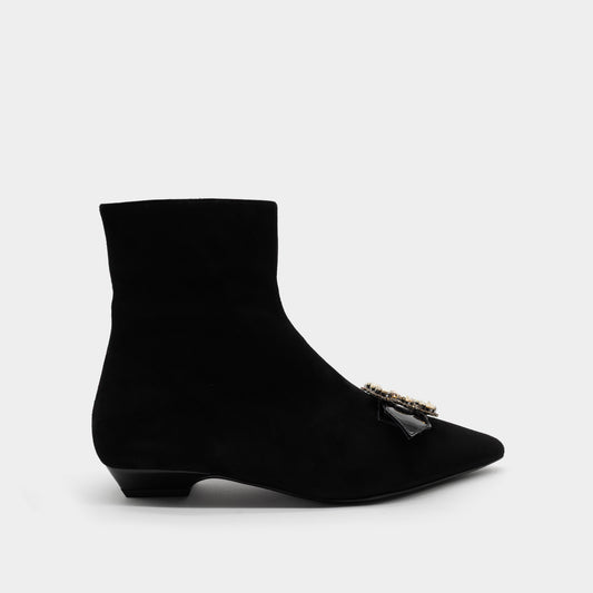 MAGZA crne ženske gležnjače