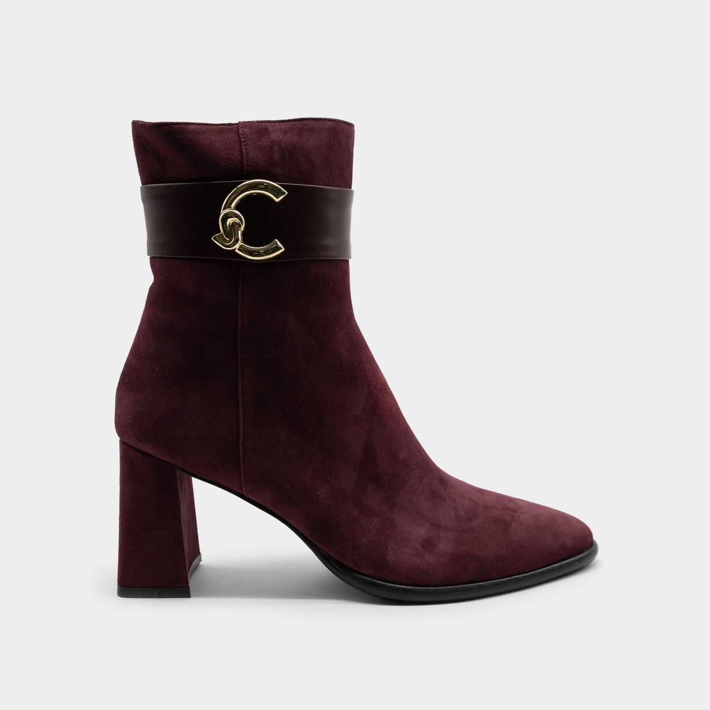 MAGZA bordo ženske gležnjače