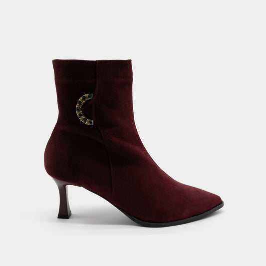 MAGZA bordo ženske gležnjače