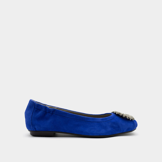 ZIGGY plave ženske baletanke