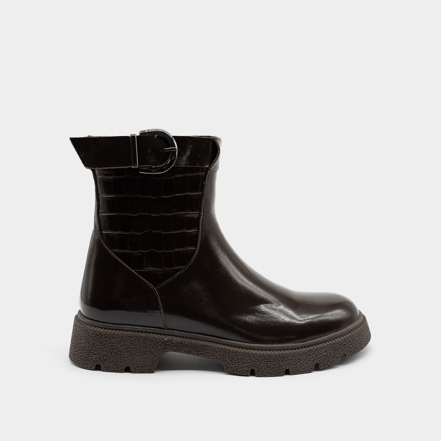 MAGZA smeđe ženske gležnjače