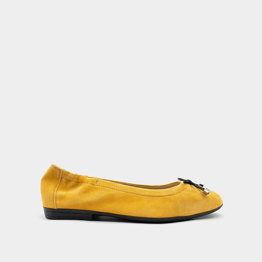 ZIGGY žute ženske baletanke