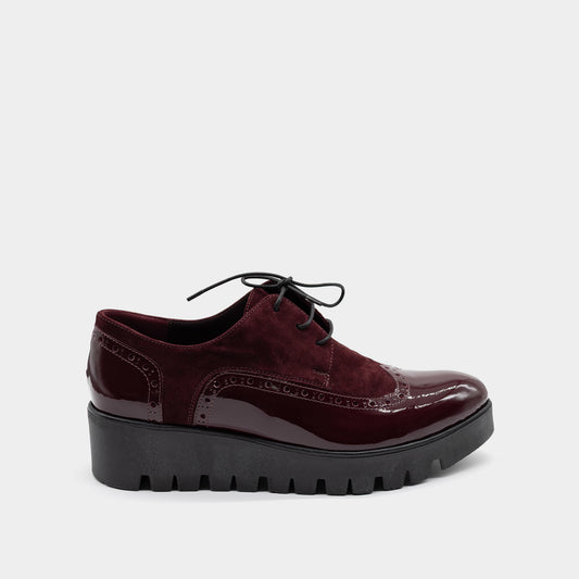 ZIGGY bordo ženske cipele