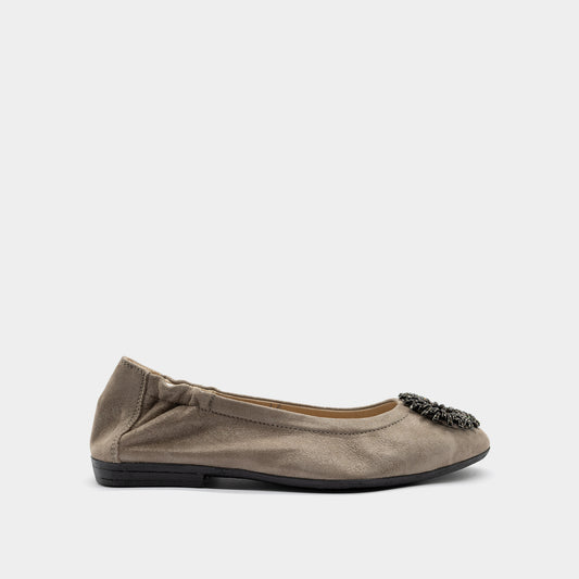 ZIGGY braon ženske baletanke