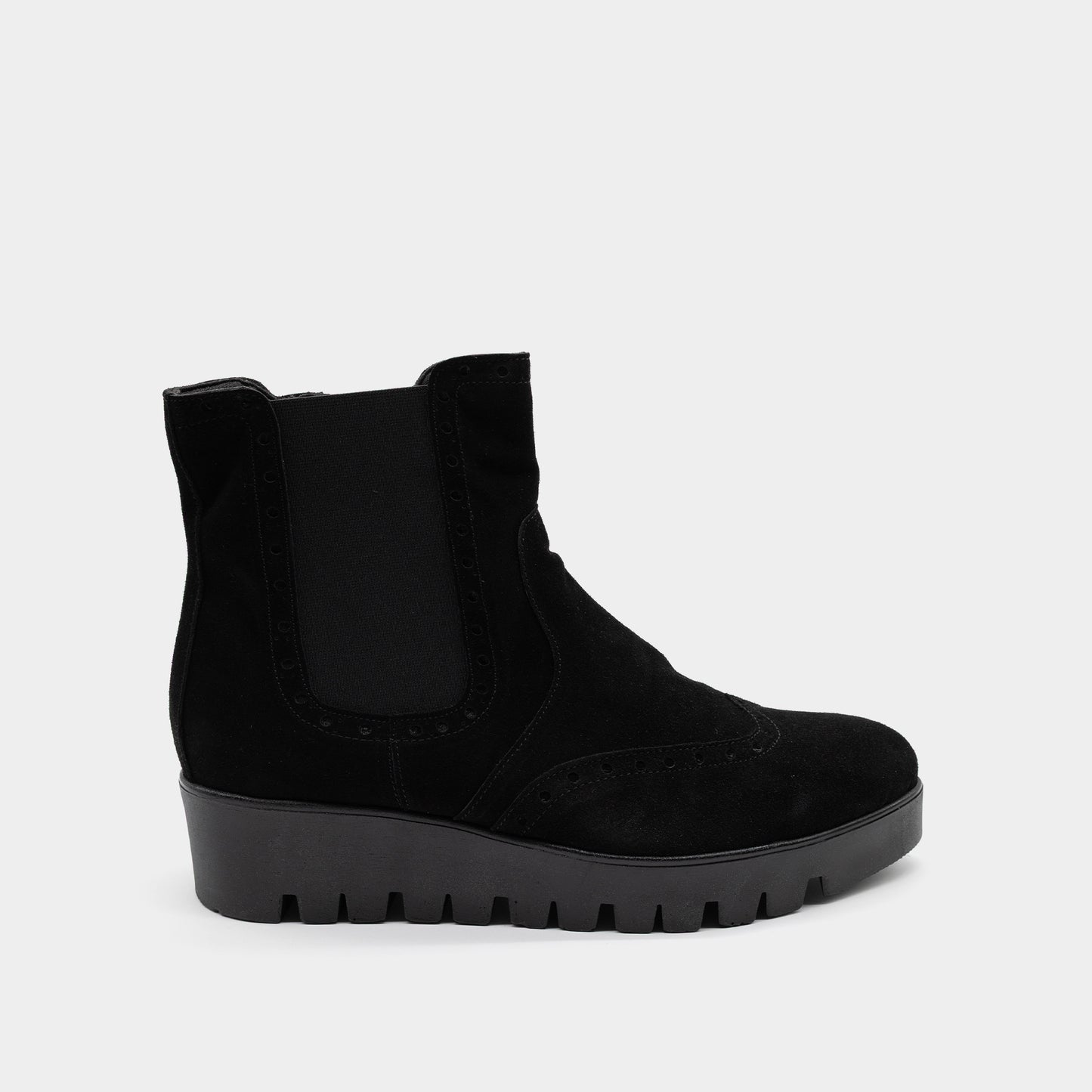 ZIGGY crne ženske gležnjače