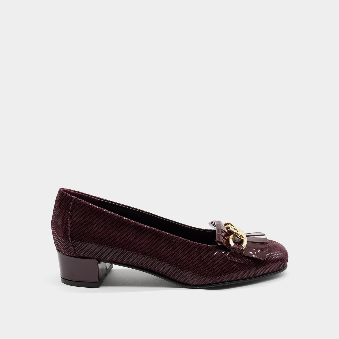 ZIGGY bordo ženske cipele