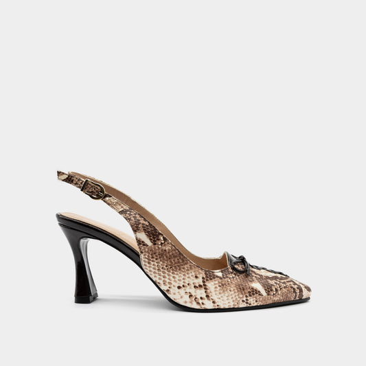 MAGZA leopard ženske sandale