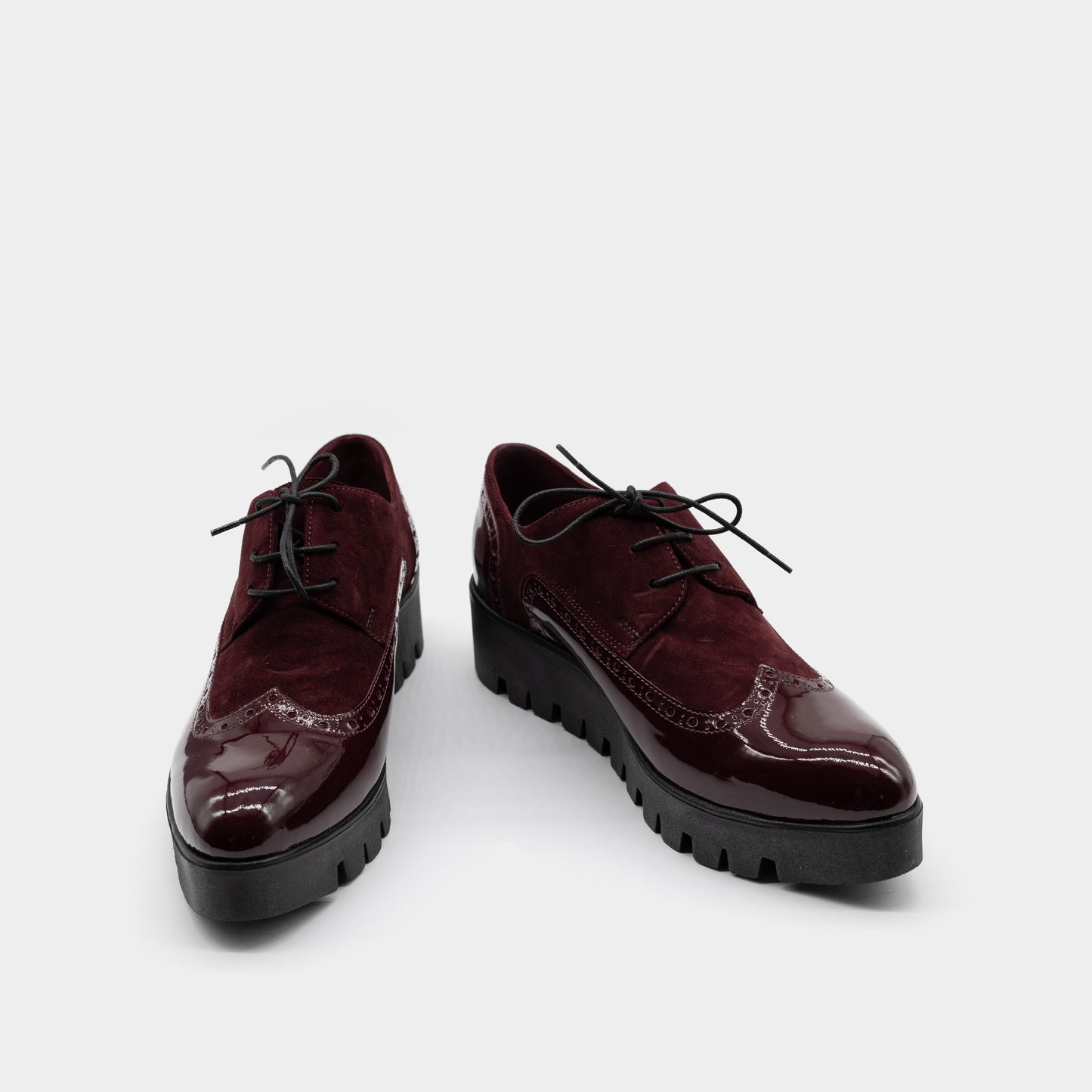 ZIGGY bordo ženske cipele