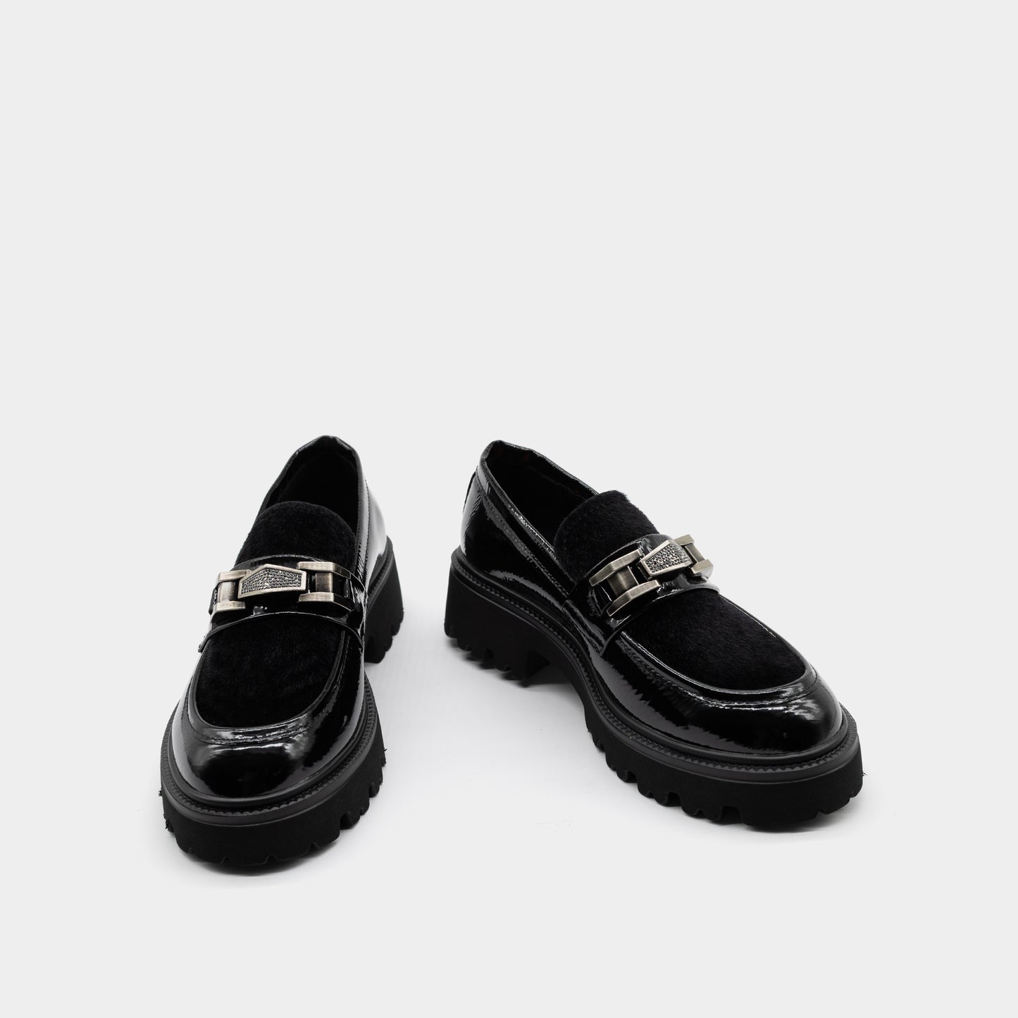 LAURA BIAGIOTTI crne lakovane ženske cipele