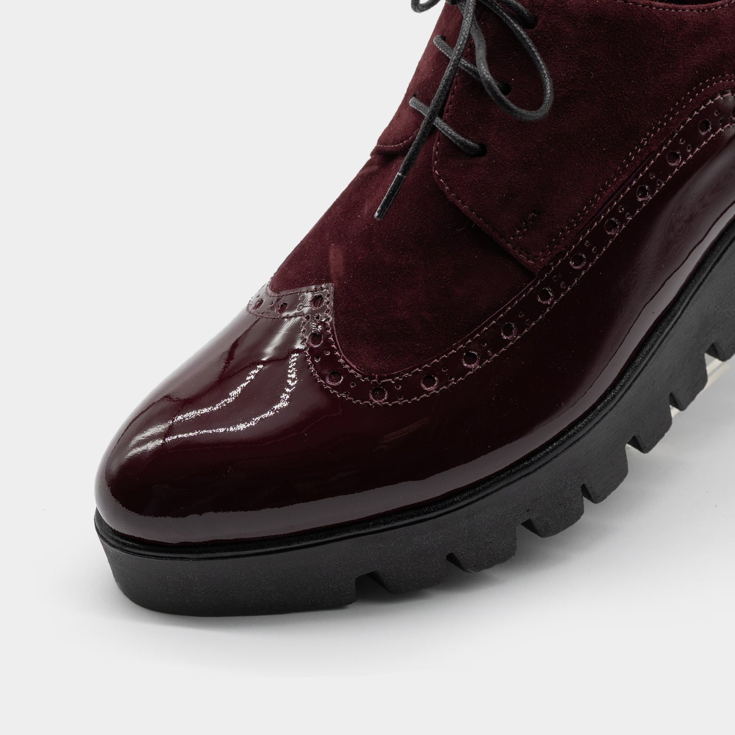 ZIGGY bordo ženske cipele