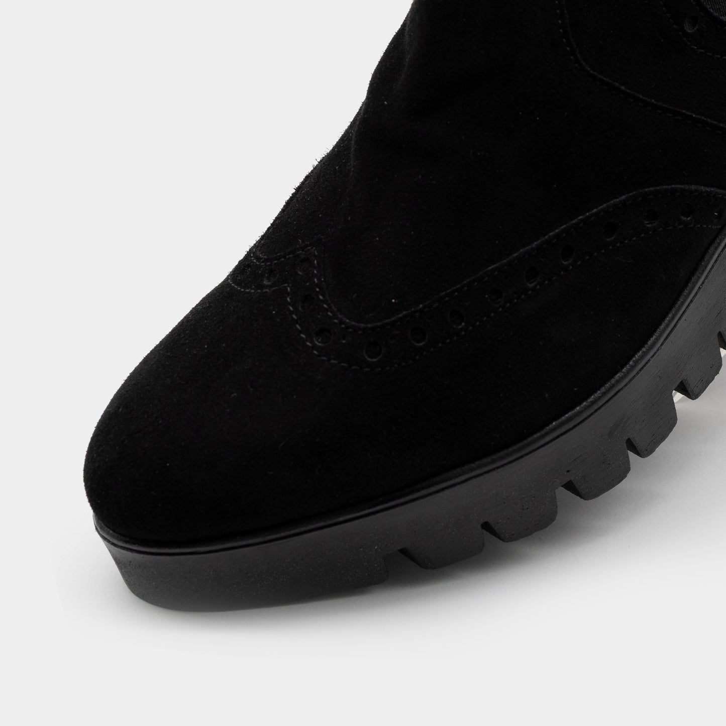 ZIGGY crne ženske gležnjače