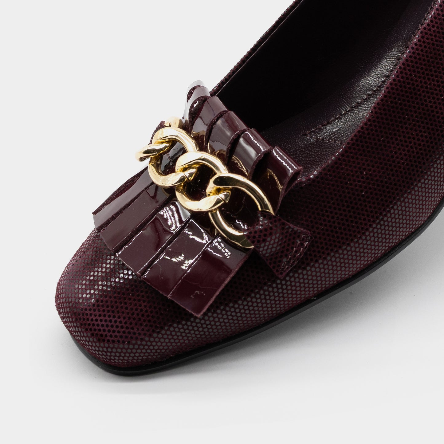 ZIGGY bordo ženske cipele