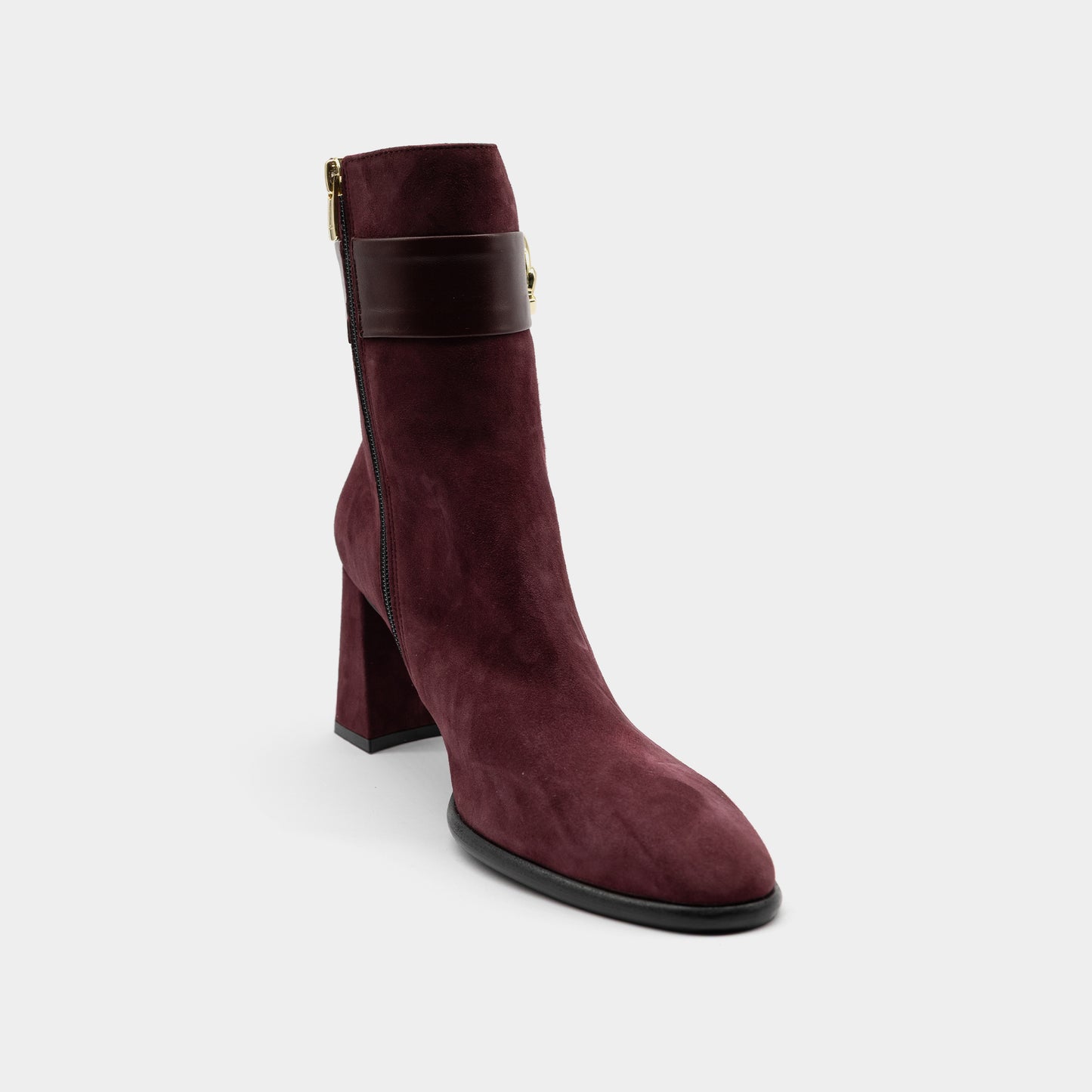 MAGZA bordo ženske gležnjače