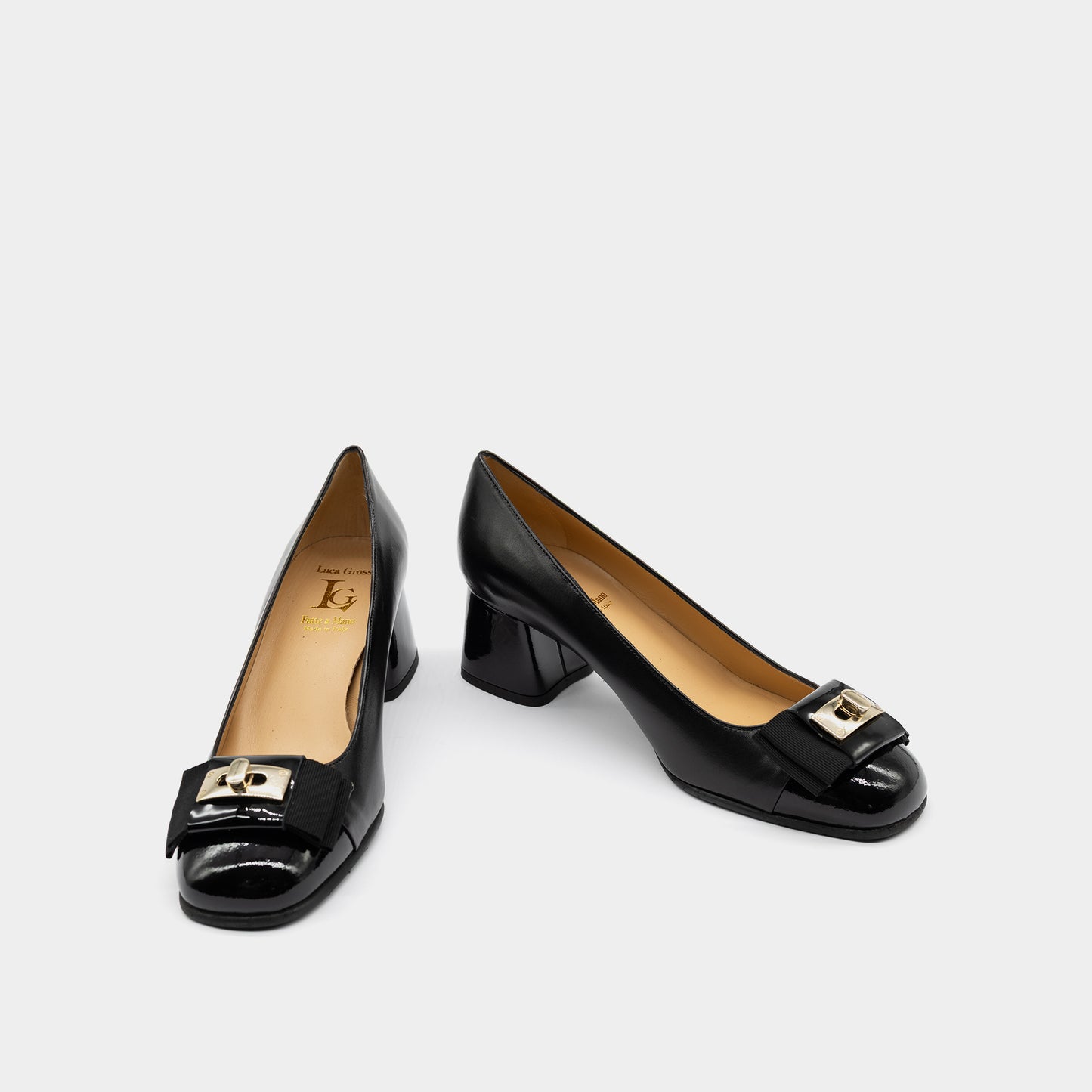 LUCA GROSSI crne ženske cipele